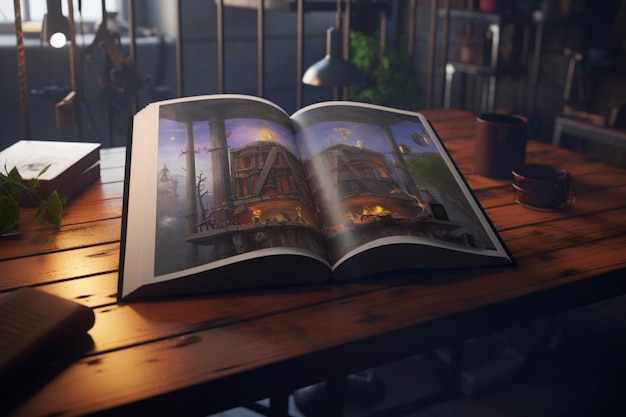 Mockup de libro
