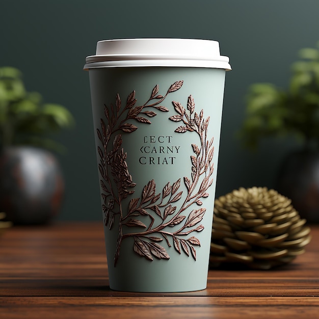 Mockup de taza de café