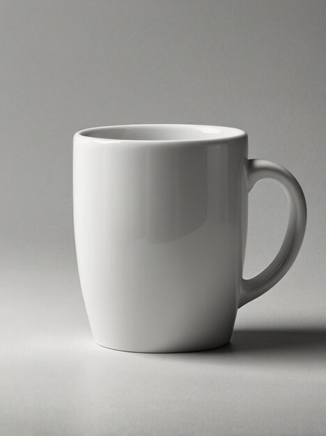 Mockup de taza en un fondo sólido Perfecto para las empresas que venden tazas sólo superponer su diseño
