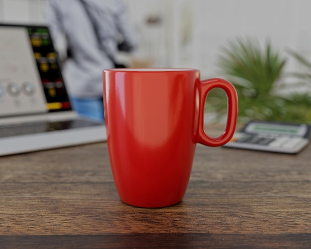 Foto mockup de taza