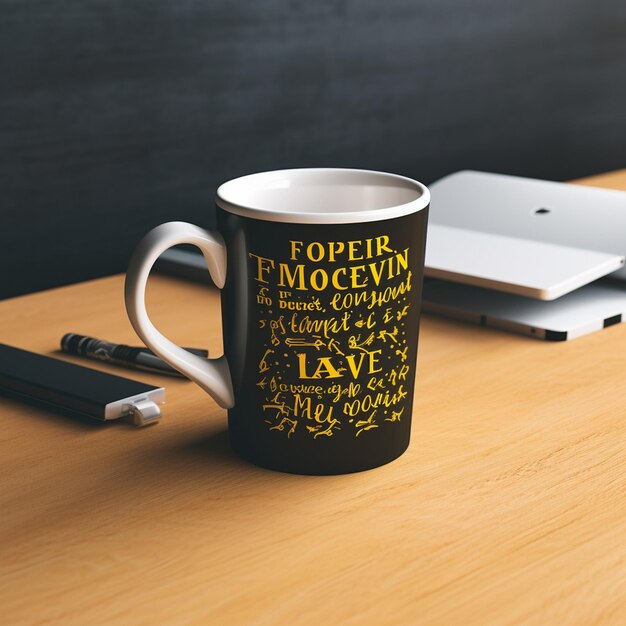 Foto mockup de taza