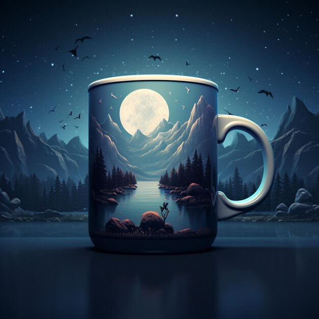 Mockup de taza