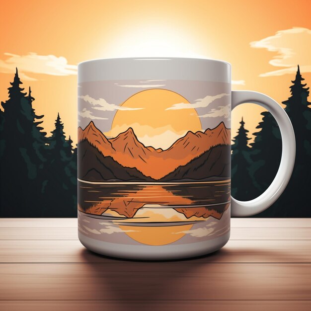 Mockup de taza