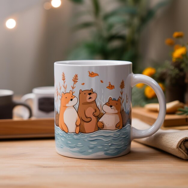 Mockup de taza