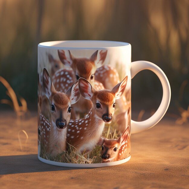 Mockup de la taza