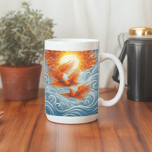 Mockup de la taza