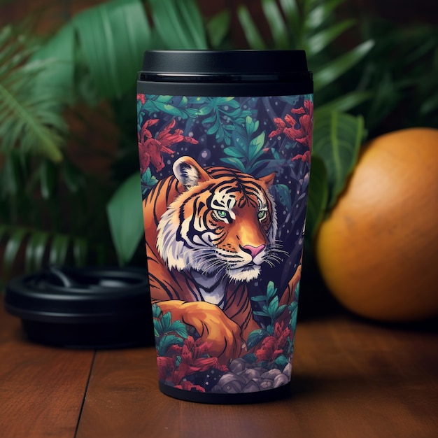 Mockup de la taza