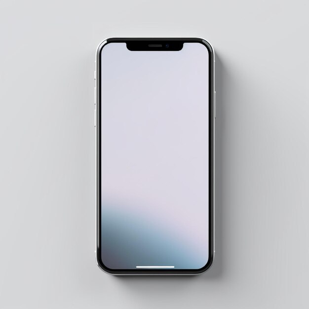 Mockup de teléfono móvil generado en ai