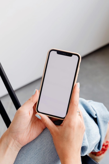 Mockup-Vorlage für Banner und andere Designzwecke leere leere Anzeige