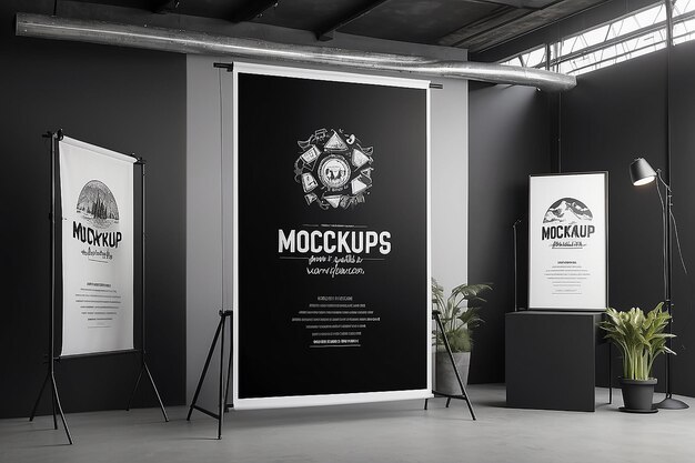 Mockups de banderas