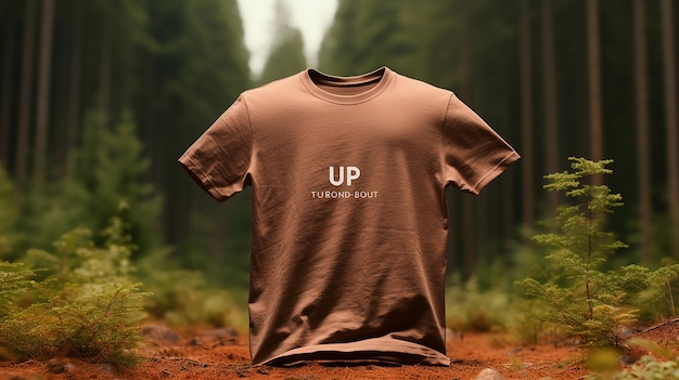 Mockups de camisetas 3D AI generativa