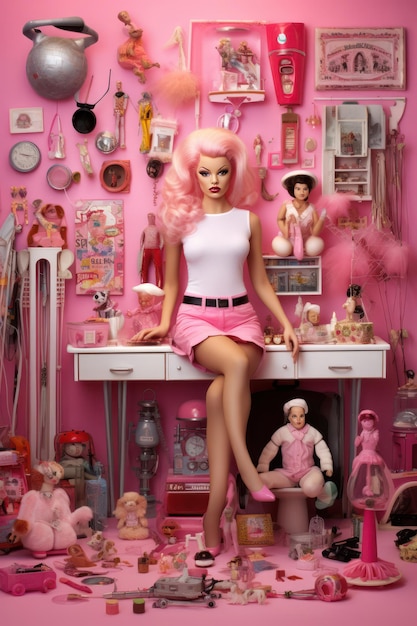 Foto moda da barbie