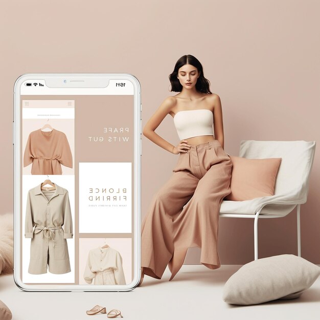 Moda digital en la aplicación