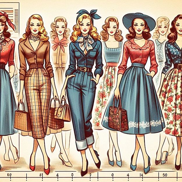 Moda dos anos 50