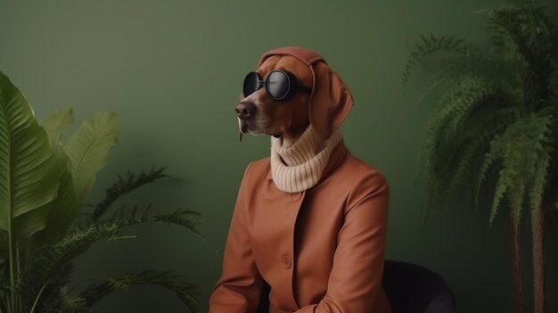 Moda retrato sombrío perro sobre fondo blanco Fondo de estudio oscuro Naturaleza verano Estilo de vida doméstico Perro cachorro perrito mascota Estudio negro Fondo blanco Estilo de vida feliz