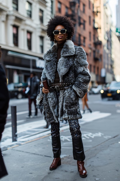 La moda urbana chic que establece las tendencias de la calle