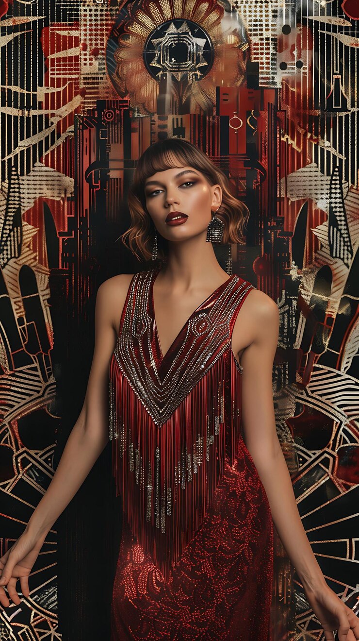Foto moda vintage e high style a coleção de roupas da moda e fotografia de moda inspiradora