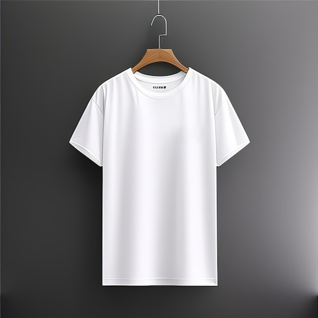 Mode weiß Mockup T-Shirt leer