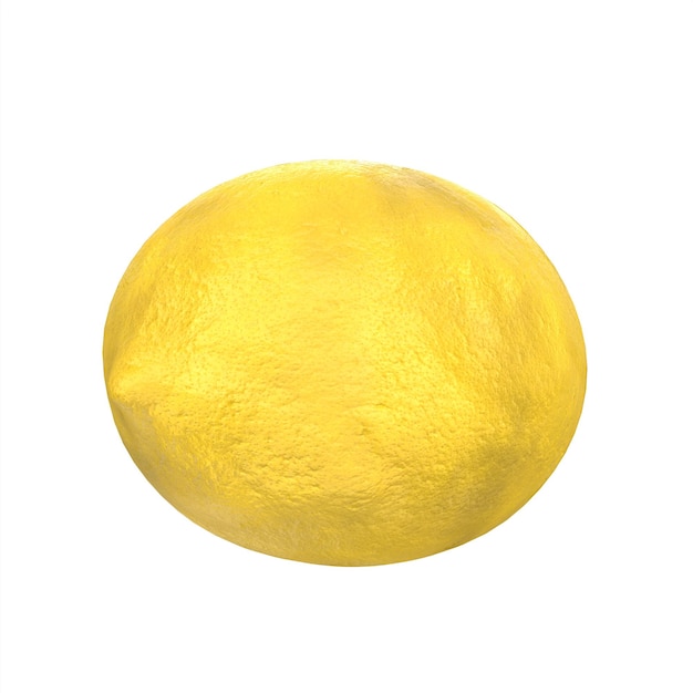 Modelado 3d de limon