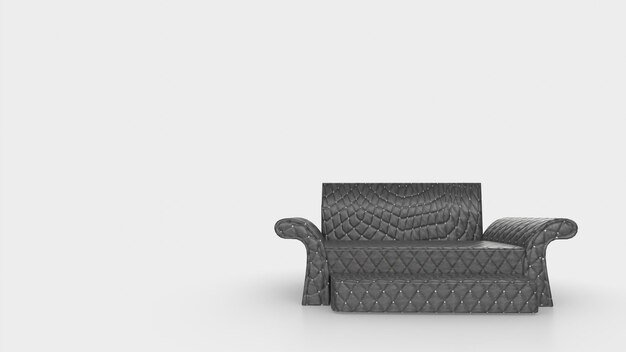 Modelagem 3d de móveis de sofá