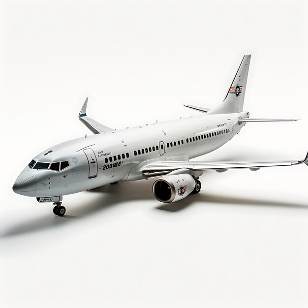 Foto modell p8 poseidon 2009 maritime patrol aircraft auf weißem hintergrund