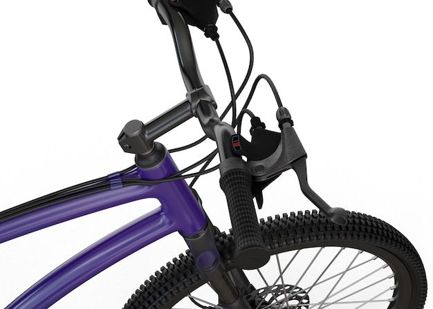 Foto el modelo 3d de la bicicleta hy poly