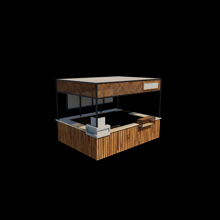 Foto modelo 3d de café al por mayor