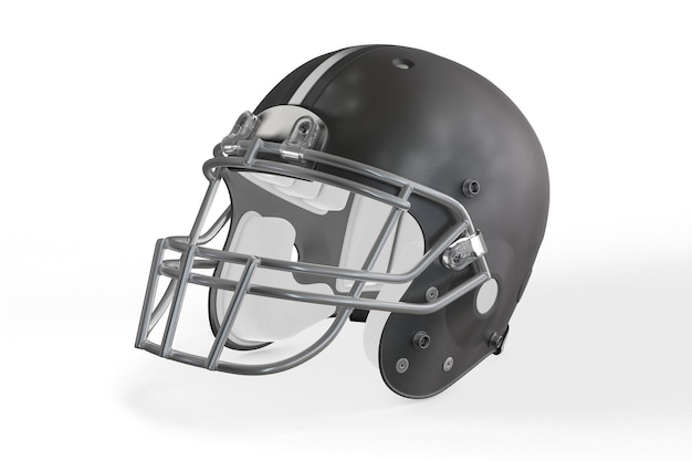 Modelo 3d del casco de fútbol americano