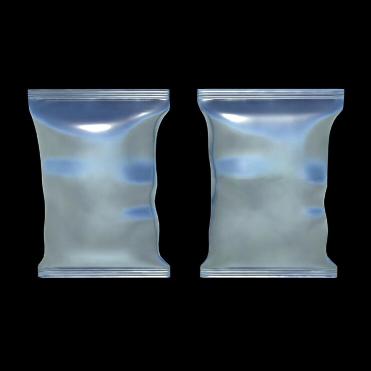 Foto modelo 3d de embalagem alimentar
