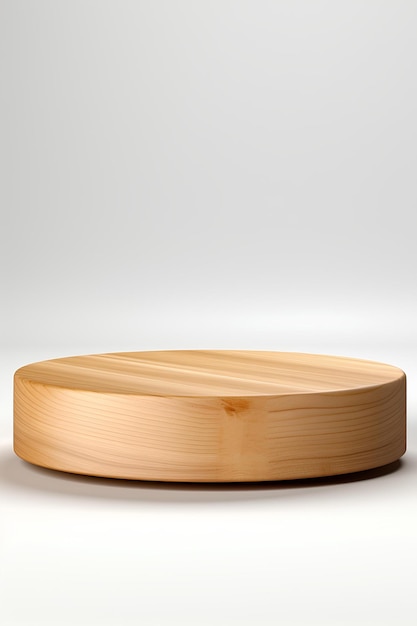 Modelo 3D de estante de recipiente para mezclar y mezclar con placa de madera