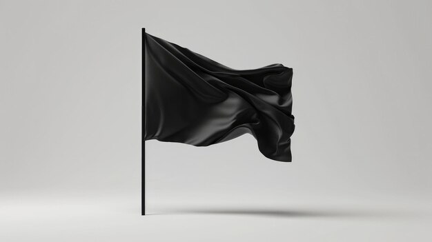 Foto un modelo de bandera