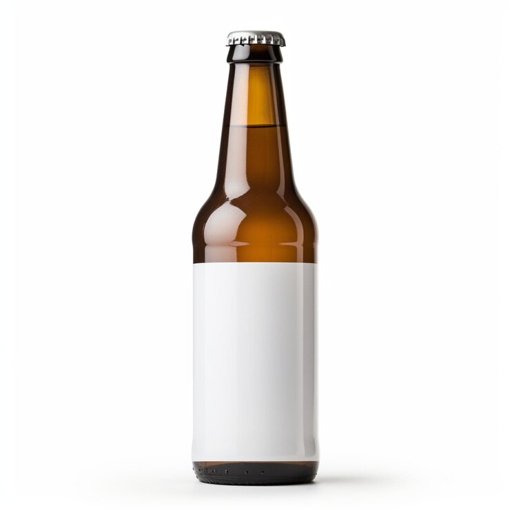 modelo de botella de cerveza