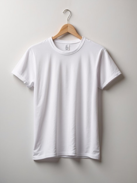 Modelo de camiseta blanca