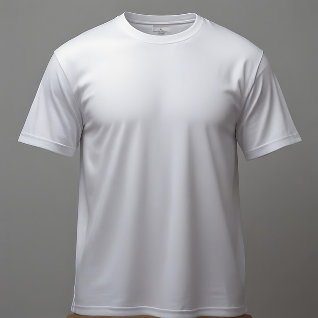 Modelo de camiseta en blanco