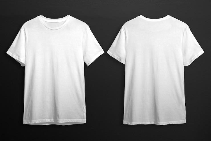 Modelo de camiseta png ropa unisex transparente en estilo casual