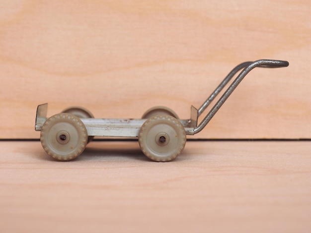 Foto modelo de brinquedo gráfico de carrinho industrial