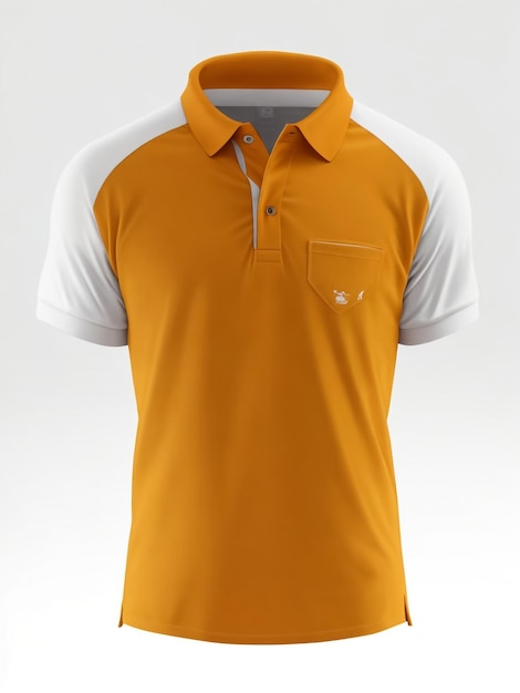 Foto modelo de camisa de colarinho em branco, modelo de camisa de colarinho branco, modelo de camisa de colarinho laranja, modelo de camisa de polo.