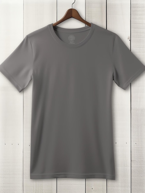 Foto modelo de camisa em branco