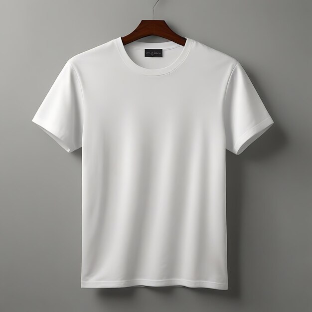 Modelo de camiseta em branco