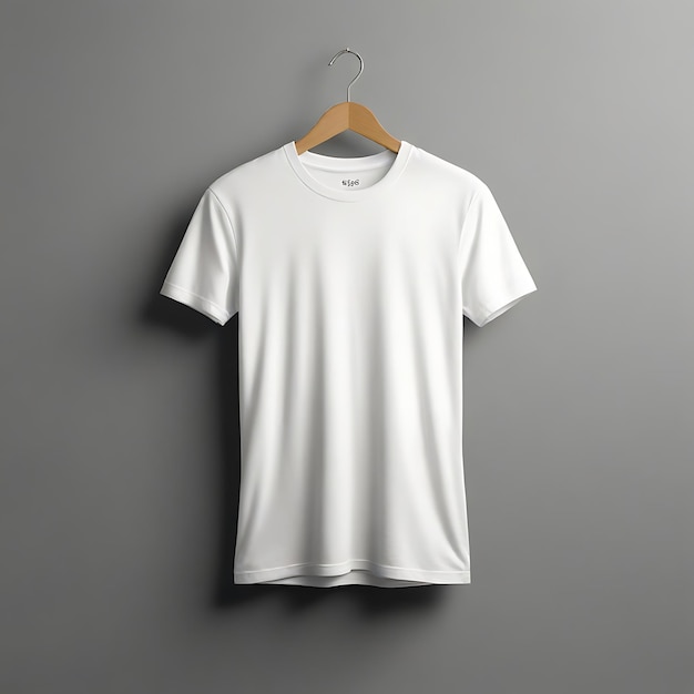 Modelo de camiseta em branco