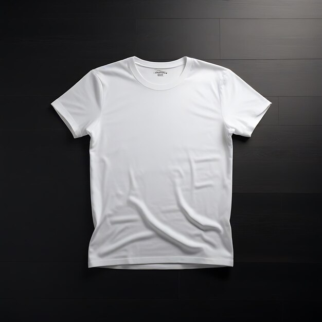 Modelo de camiseta em branco