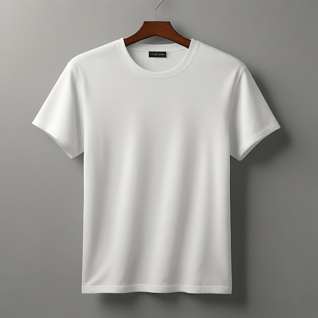 Modelo de camiseta em branco