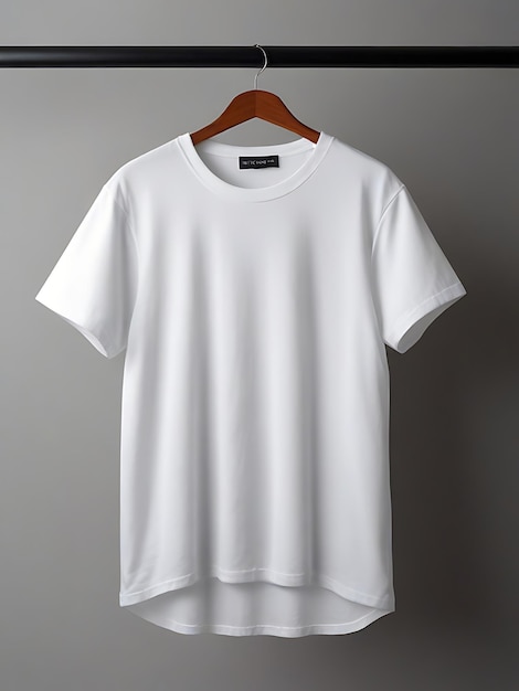 Modelo de camiseta em branco