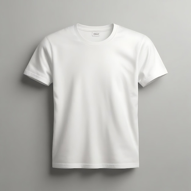 Modelo de camiseta em branco