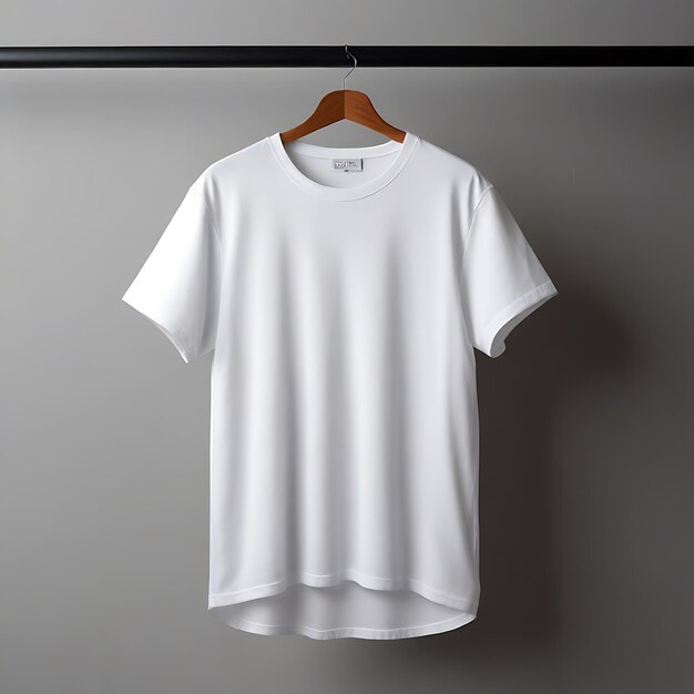 Modelo de camiseta em branco