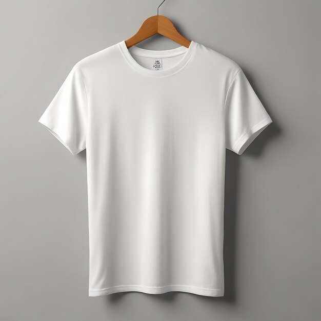 Modelo de camiseta em branco