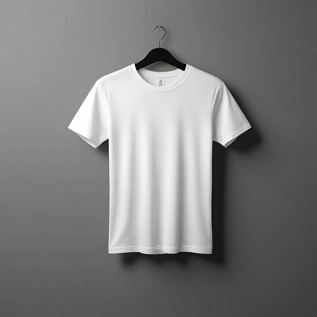 Modelo de camiseta em branco