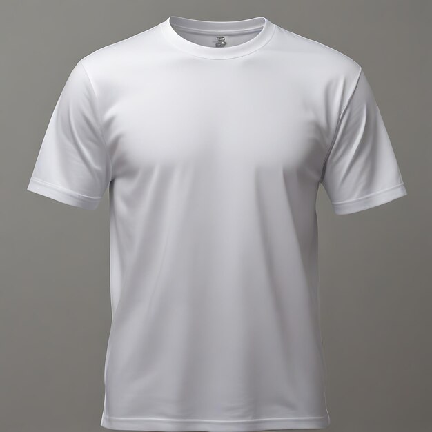 Modelo de camiseta em branco