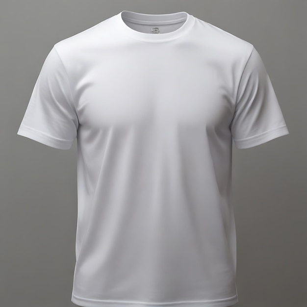 Modelo de camiseta em branco