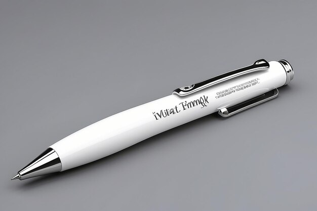 Foto modelo de caneta promocional